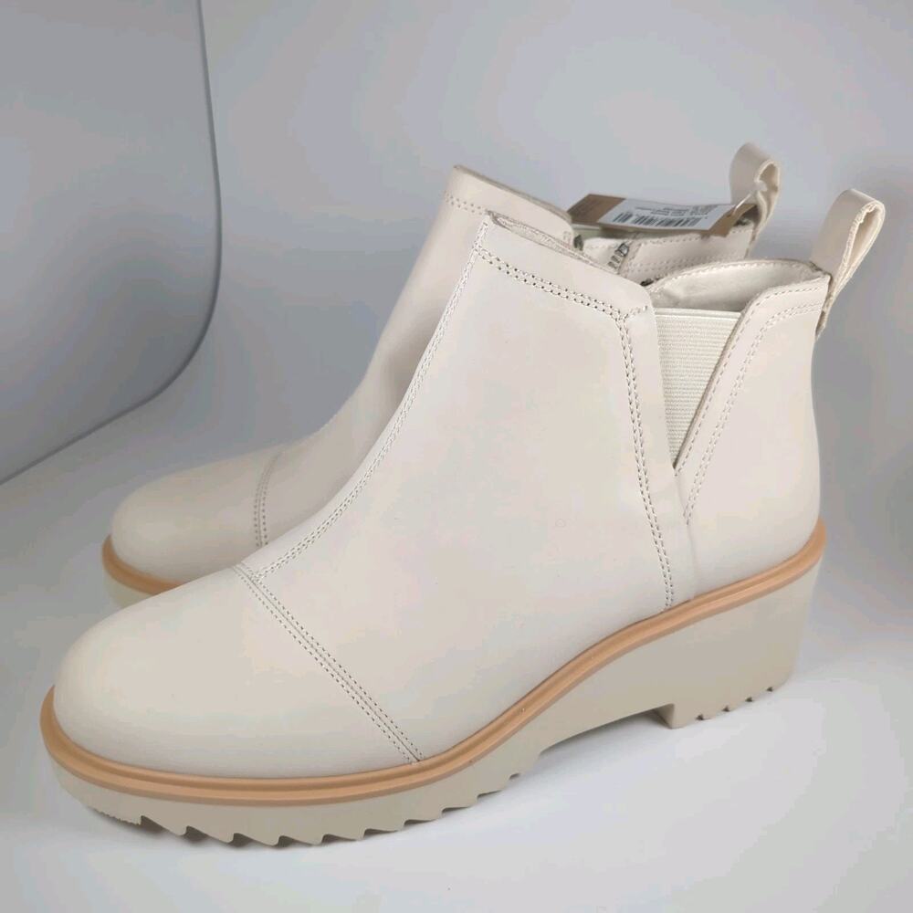 Toms Maude Light Sand Leather Women's Size 10 - Picture 2 of 12